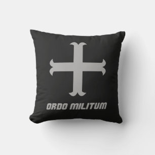 Coussin Medieval Knight Cross Emblem