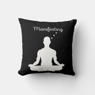 Coussin Méditation manifeste Visuel pour les vibrations po