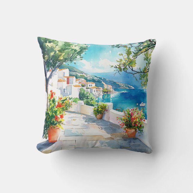 Coussin Mediterranean Summer (Recto)