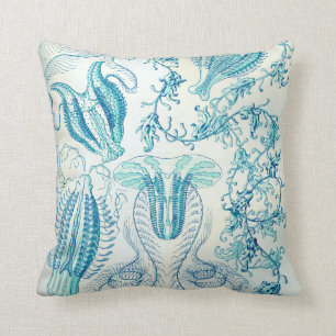 Coussin Méduses d'Ernst Haeckel Ctenophorae