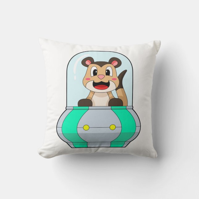 Coussin Meerkat (Recto)