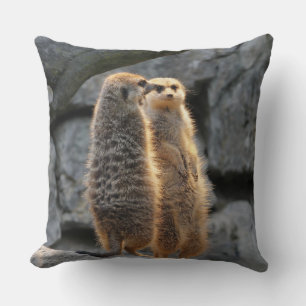 Coussin Meerkats en miroir