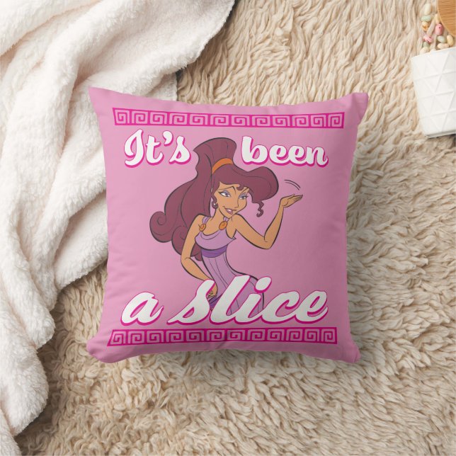 Coussin Megara - It's Been a Slice Throw Pillow (Couverture)