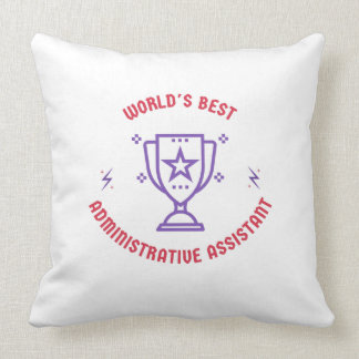 Coussin Meilleur assistant administratif du monde