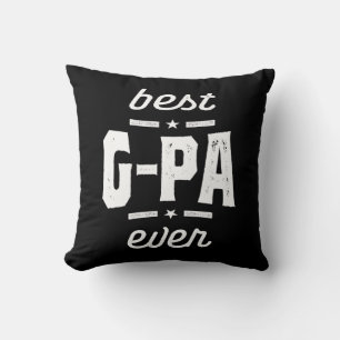 Coussin Meilleur Cadeau G-Pa Ever Grandpa