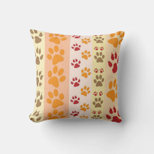 Coussin Meilleur chien Empreinte de patte Animaux Motif