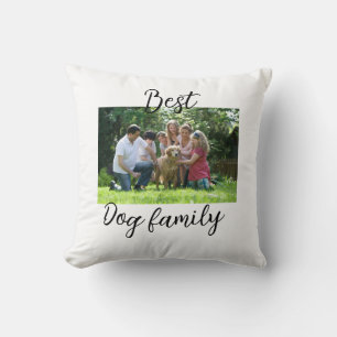Coussin Meilleur chien famille maman papa animal ami anima