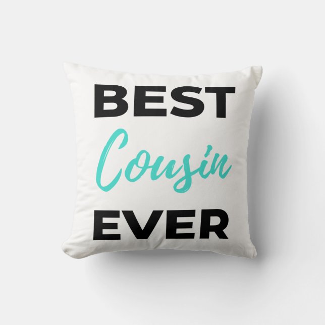 Coussin Meilleur cousin Ever 2 (Recto)