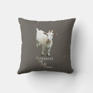Coussin Meilleur de tous les temps Chèvre