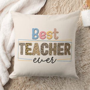 Coussin Meilleur enseignant jamais