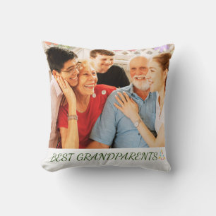 Coussin Meilleur Grand-Parents Grand-Enfants Famille Jeu O