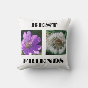 Coussin Meilleur Modèle d'images des amis