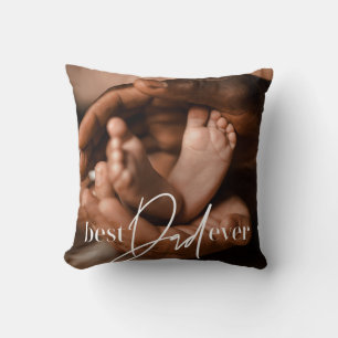 Coussin Meilleur Papa De Tous Les Temps Moderne Classique
