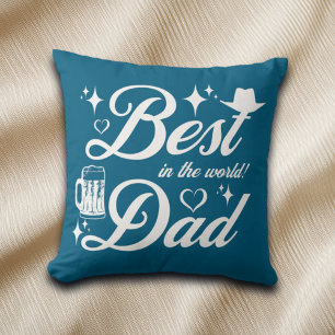 Coussin Meilleur papa Elegant Design