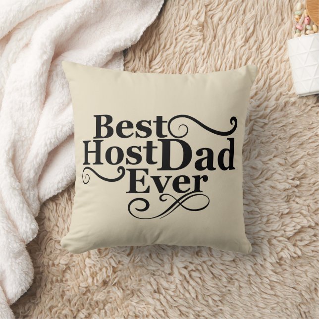 Coussin Meilleur papa hôte ever  (Couverture)