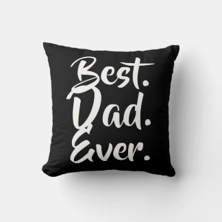 Coussin Meilleur Papa Jamais, Cadeau Papa, Cadeau Fête des