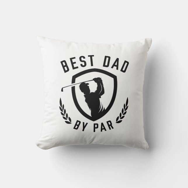 Coussin Meilleur papa par rapport (Recto)