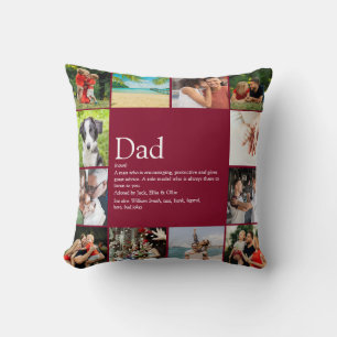 Coussin Meilleur Papa Père Définition 12 Photo Bordeaux