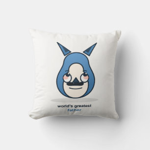 Coussin Meilleur Papa Renard du Monde