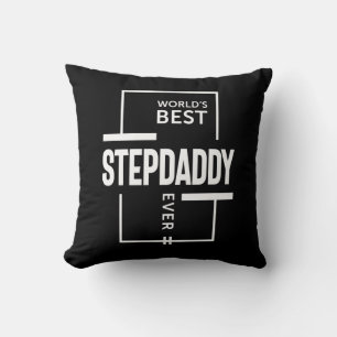 Coussin Meilleur Stepdaddy du monde des hommes