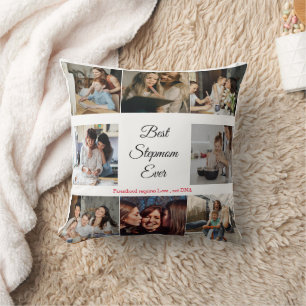 Coussin Meilleur StepMom Ever Bonus Maman Custom 9 photo c