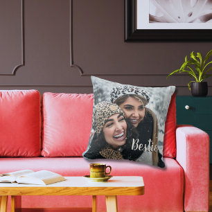 Coussin Meilleure Amie Personnalisée