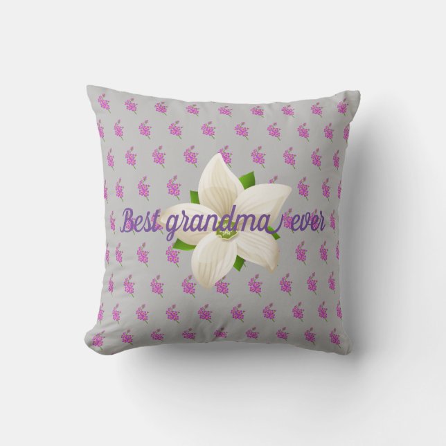 Coussin Meilleure grand-mère (Recto)