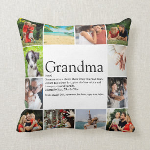 Coussin Meilleure grand-mère, Granny Definition 12 Photo C