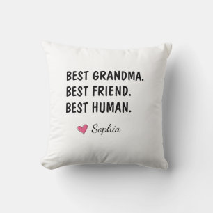 Coussin Meilleure grand-mère Meilleure amie Meilleur être