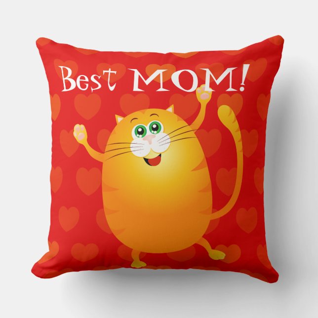 Coussin Meilleure maman ! (Recto)