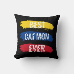 Coussin Meilleure maman de chat du monde
