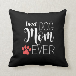 Coussin Meilleure maman de chien