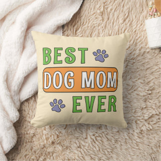 Coussin Meilleure maman de chien ever