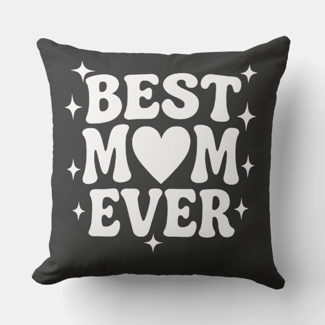 Coussin Meilleure Maman de Tous les Temps (Recto)