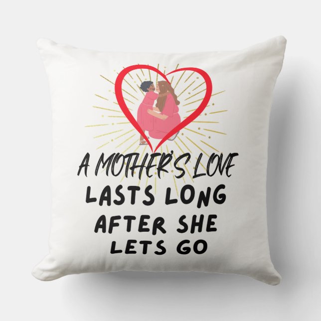 Coussin Meilleure maman en Idaho L'amour d'une mère Derniè (Recto)