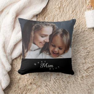 Coussin Meilleure Maman Ever Moderne Simple