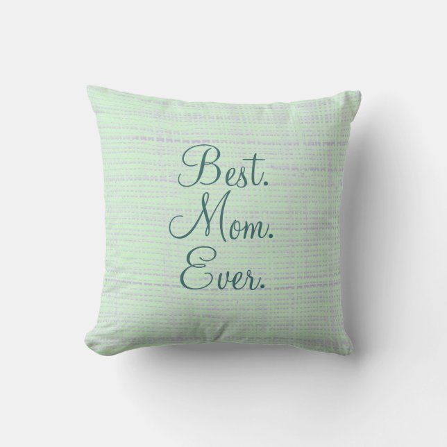Coussin Meilleure maman jamais (Recto)