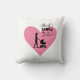 Coussin "Meilleure maman jamais - Moments de coeur"