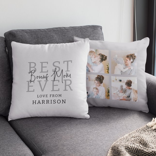 Coussin Meilleure Maman Supplémentaire de Tous les Temps | (Créateur téléchargé)