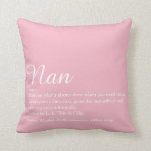 Coussin Meilleure Mamie de tous les temps, Définition de g