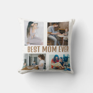 Coussin Meilleure mère jamais 4 images