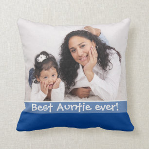 Coussin Meilleure Tante Jamais Vous Aimez Plus 2 Photo Ble