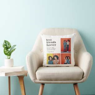 Coussin Meilleures Amies Pour Toujours   Cadeau de 3 photo