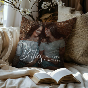 Coussin Meilleures Amies Pour Toujours & Toujours Photo Pe