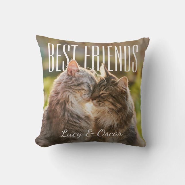 Coussin Meilleurs amis animaux PhotoPop (Recto)