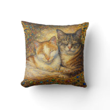 Meilleurs amis de chat inspirés de Klimt