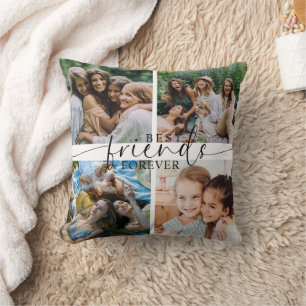 Coussin Meilleurs Amis Pour Besties Cadeau Collage de ph