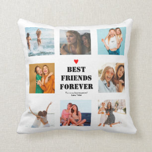 Coussin Meilleurs Amis Pour Les Filles FB Bestie Cadeaux