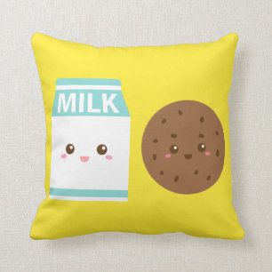Coussin Meilleurs amis pour toujours, Lait et biscuits mig
