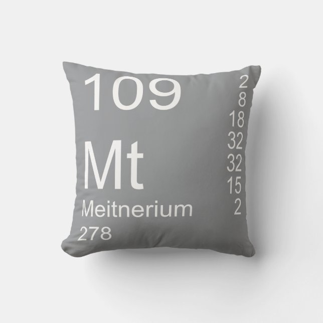 Coussin Meitnerium (Recto)